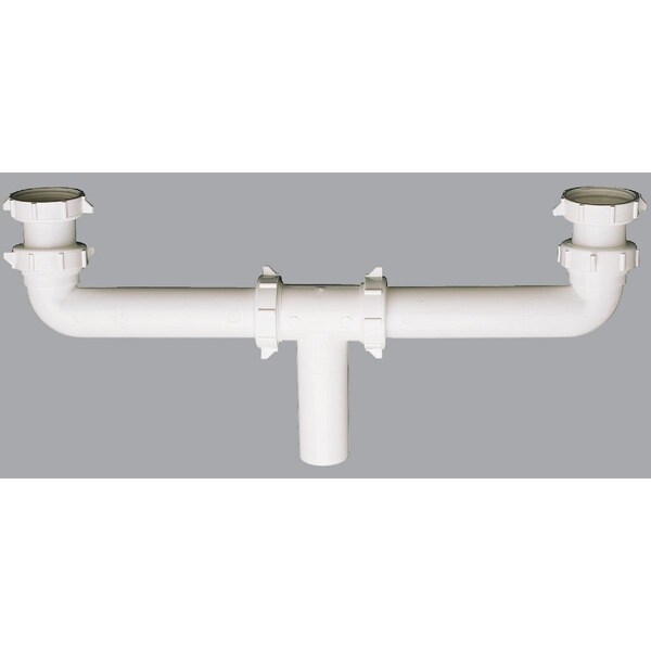 All-Source 1-1/2 In. x 16 In. Plastic Direct Center Outlet Waste 494992 - main